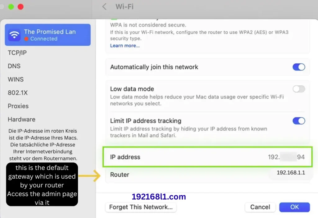 How to find router ip via iOS