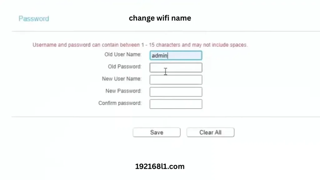 change router wifi name